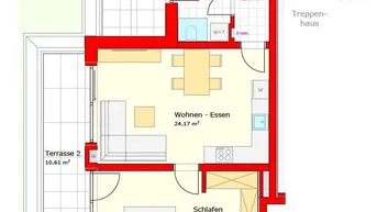 Expose - Neubau- exklusive 2-Zimmer-Wohnung mit Ankleidezimmer, Terrasse und Loggia im Herzen von Schärding!