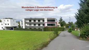 Expose Traumhafte 3-Zimmer-Wohnung mit großer Sonnenterrasse in Dornbirn – Stilvoll wohnen unter € 400.000,-!