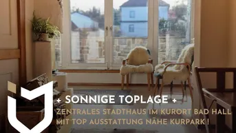 Expose ZENTRALES STADTHAUS IM KURORT BAD HALL MIT TOP AUSSTATTUNG !