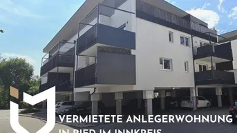 Expose PREISREDUKTION - VERMIETETE ANLEGERWOHNUNG IN RIED IM INNKREIS
