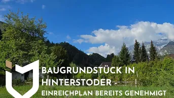 Expose BAUGRUNDSTÜCK IN HINTERSTODER - TOP LAGE - EINREICHPLAN BEREITS GENEHMIGT