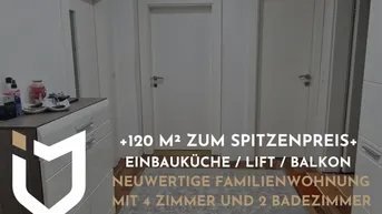 Expose • 4 ZIMMER / LIFT / WINTERGARTEN -NEUWERTIGE FAMILIENWOHNUNG MIT ZENTRALLAGE ZUM SPITZENPREIS !