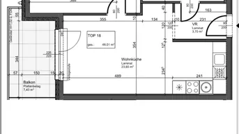 Expose helle 2-Zimmer-Wohnung mit Balkon 