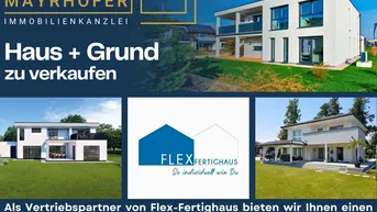 Expose Dorf an der Pram: Niedrigenergiehaus - leistbar, hochwertig und individuell planbar | Haus + Grund