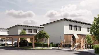 Expose Neubau - Doppelhaushälfte mit Garten und Carportstellplatz