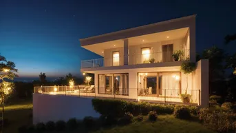 Expose Aufgepasst: Traumhafte Architektenvilla mit Weitblick und Pool! (NEUBAU)