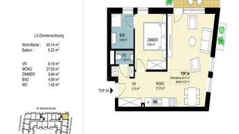 Expose Schöne 2 Zimmer Neubau Wohnung 