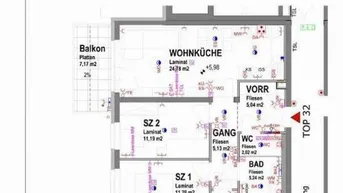 Expose Attraktive 3-Raum-Wohnung mit Balkon in Sommerein