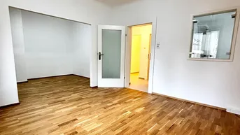 Expose Frisch renovierte 1,5-Zimmer-Wohnung mit separater Küche, Abstellraum &amp; Gemeinschaftsgarten