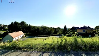 Expose BAUGRUND : Sonniges Grundstück nähe Schwarzl-Klinik in Laßnitzhöhe