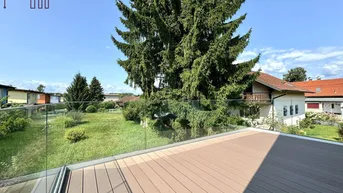 Expose DACHTERRASSE: Stilvolle 3-Zimmer-Wohnung mit Parkplatz nähe Murweg - ERSTBEZUG