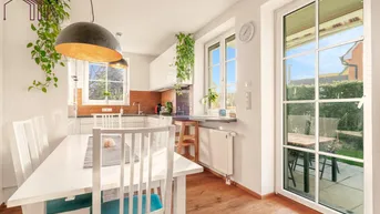Expose GARTENWOHNUNG : Helle 4-Zimmer-Wohnung mit Tiefgarage und perfekter Anbindung
