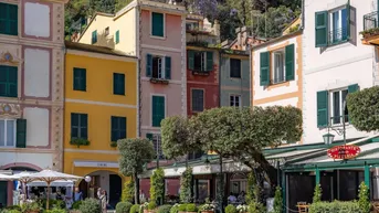 Expose Elegantes Apartment an der Piazza von Portofino.