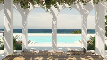 Expose Grundstück am Meer mit Baugenehmigung und laufendem Bauverfahren in Cala Llenya, Ibiza