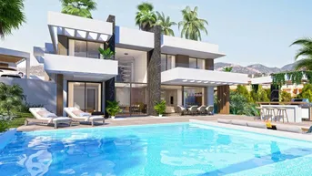 Expose Einzigartige Neubau-Villa mit 4 Schlafzimmern und offenem Design zu verkaufen in La Resina, Estepona