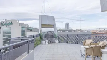 Expose 3-Zimmer-Penthouse mit 75m² Terrasse zu verkaufen in Ciudad de las Ciencias, Valencia