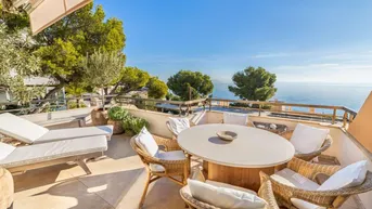 Expose Elegantes und luxuriöses Appartement mit Meerblick zu verkaufen in Illetes, Mallorca