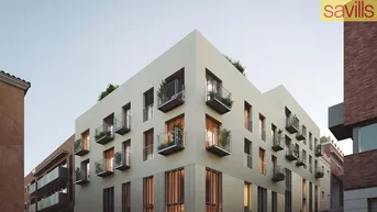 Expose Neubau-Penthouse mit 2 Schlafzimmern und 124 m² Terrasse zu verkaufen in Gràcia, Barcelona