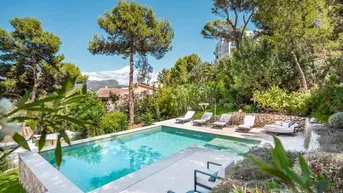 Expose Stilvolle Luxusvilla in einer begehrten Gegend von Puerto Andratx, Mallorca zu verkaufen