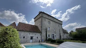 Expose Mittelalterliches Schloss aus dem 13. Jh., mit Blick auf das Lot-Tal, 15 Min. von Cajarc und Figeac