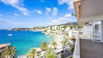 Expose Schickes renoviertes Apartment mit tollem Meer- und Bergblick in Cala Major zu verkaufen