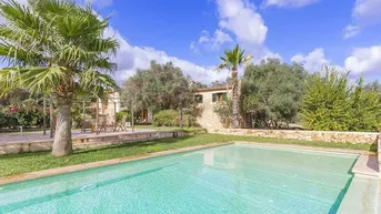 Expose Vollständig renovierte Finca mit Pool zu verkaufen in Manacor, Mallorca