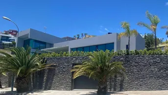 Expose Designervilla mit Meerblick &amp; Pool in ruhiger Lage von Acorán, Santa Cruz de Tenerife