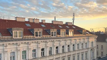 Expose Suche Nachmieter für Zentrale DG Wohnung mit schönem Blick über Wien