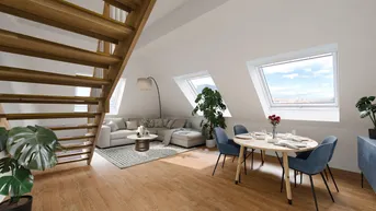 Expose Traumhafte 3-Zimmer Dachgeschosswohnung mit großzügiger Dachterrasse - inkl. Möglichkeit zur freien Gestaltung!