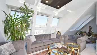 Expose Luxuriöse Dachgeschoss-Maisonette mit 4 Zimmern, 3 Terrassen und Top-Ausstattung!