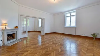 Expose Leben in Gründerzeit-Villa auf 225 m² über zwei Etagen mit Terrasse und Grünblick in absoluter Ruhelage!