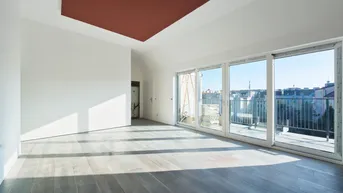 Expose Lichtdurchflutete 3-Zimmer Dachgeschosswohnung – Erstbezug!