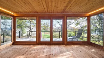 Expose Raus aus der Stadt - das Landleben genießen in einem ebenerdigen Anwesen mit 132m² und weiteren 70m² Wohnfläche im Baum- und Gästehaus!