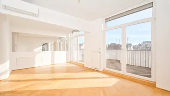 Expose Panoramablick: Maisonette mit zwei Terrassen &amp; 35m² Studio in der Josefstadt!