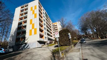 Expose 2-Zimmer-Wohnung im Gruenen mit EBK und doppeltem Balkon in Graz-Geidorf