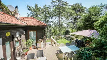 Expose Ferienhaus mit großem Grundstück &amp; Donaublick in Döbling – Refugium mit Potenzial