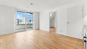 Expose ++NEU++ Neubau: Charmante 3-Zimmer-Wohnung mit Balkon im 1. DG – Erstbezug - Mollardgasse 50, 1060