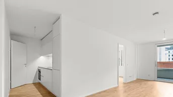 Expose ++NEU++ Neubau-Erstbezug: Moderne 2-Zimmer-Wohnung mit Balkon im 3. OG (Mollardgasse 50)