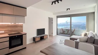 Expose DANUBEFLATS - Fully furnished apartment near Danube &amp; VIC | Living at the highest level | Pool &amp; Gym