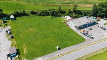 Expose Gewerbegrundstück im Dreiländereck – Beste Lage direkt an der B180 in Pfunds !Flexible Flächen ab 1000m²!