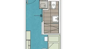 Expose Nachmieter gesucht – Möbliertes Studio-Apartment im Viennabase Donau (Nähe U2 Donaustadtbrücke) – nur für Studierende! 