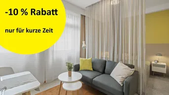 Expose *-10 % Rabatt - nur für kurze Zeit * ALL-INCLUSIVE-LIVING * im HANS-Y - Pauschalmiete (inkl. Strom, Heizung, Internet, Pool, Gym, Spa &amp; vieles mehr) + flexible Laufzeiten!