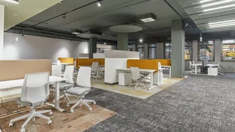 Expose Moderne und möblierte Bürofläche zum Erstbezug - Pauschalmiete inkl. aller Nebenkosten, BK, Internet, Möbel und Shared Spaces!