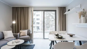 Expose JONN-Y möbliertes Apartment mit Terrasse / Pauschalmiete inkl. Gym, Sauna, Dachterrasse, Community Area, Internet etc.! 7 Min. zum Stephansplatz!