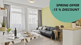 Expose *SPRING OFFER -15% * HANS-Y - Pauschalmiete (inkl. Strom, Heizung, Internet, Pool, Gym, Spa &amp; vieles mehr) + flexible Laufzeiten!