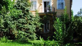 Expose Wohnung in einem Gründerzeithaus mit Garten und Parkplatz 