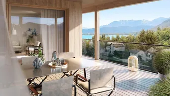 Expose NEU: Exklusive Penthouse-Wohnung am Wörthersee mit traumhafter Terrasse - Luxus auf 130m²!