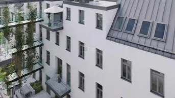 Expose ERSTBEZUG: Stilvolle Dachgeschossmaisonette mit Galerie und Dachterrasse beim Rochusmarkt