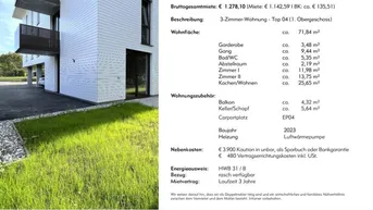 Expose Wunderschöne helle Neubauwohnung in ruhiger grünen Umgebung