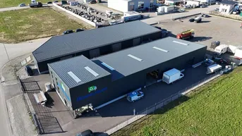 Expose 3 moderne Lagerhallen 140m² mit Heizung nahe Wien